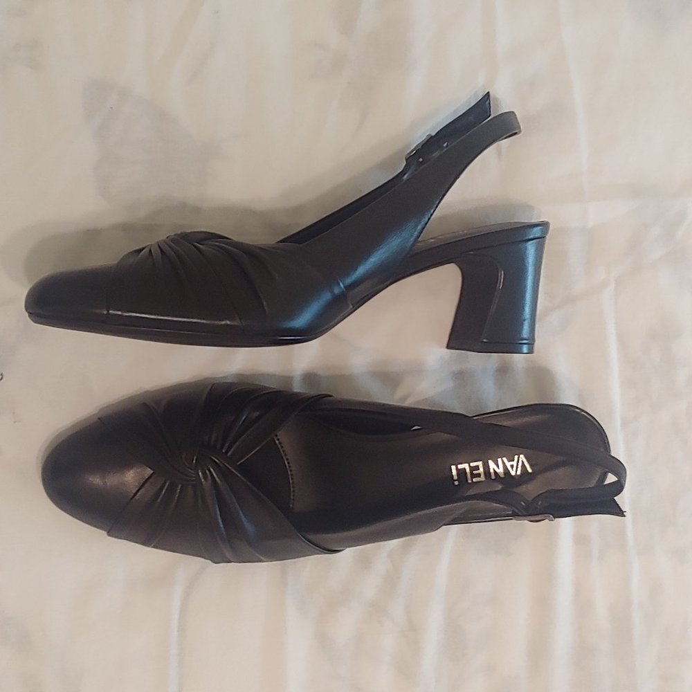 Vaneli Darly Slingback Pump, Black 9 1/2 N